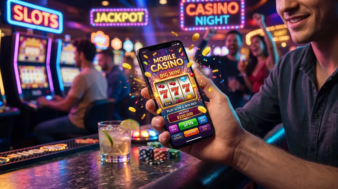 Slotsi casino mobiilikäyttö