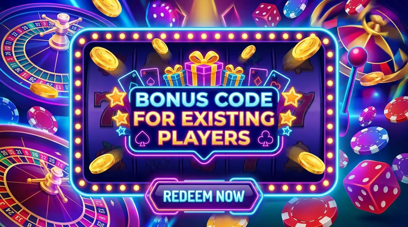 Slotsi casino bonuskoodi nykyisille pelaajille